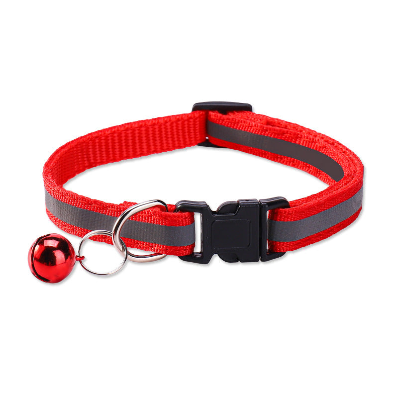 Reflective Collar With Bell