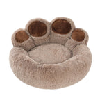 Plush Paw Shaped Bed