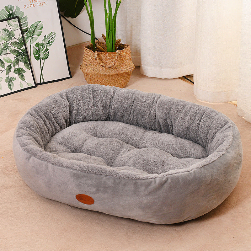 Thickened Oval Bed