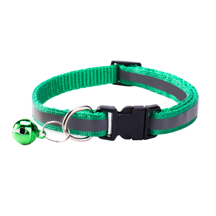 Reflective Collar With Bell