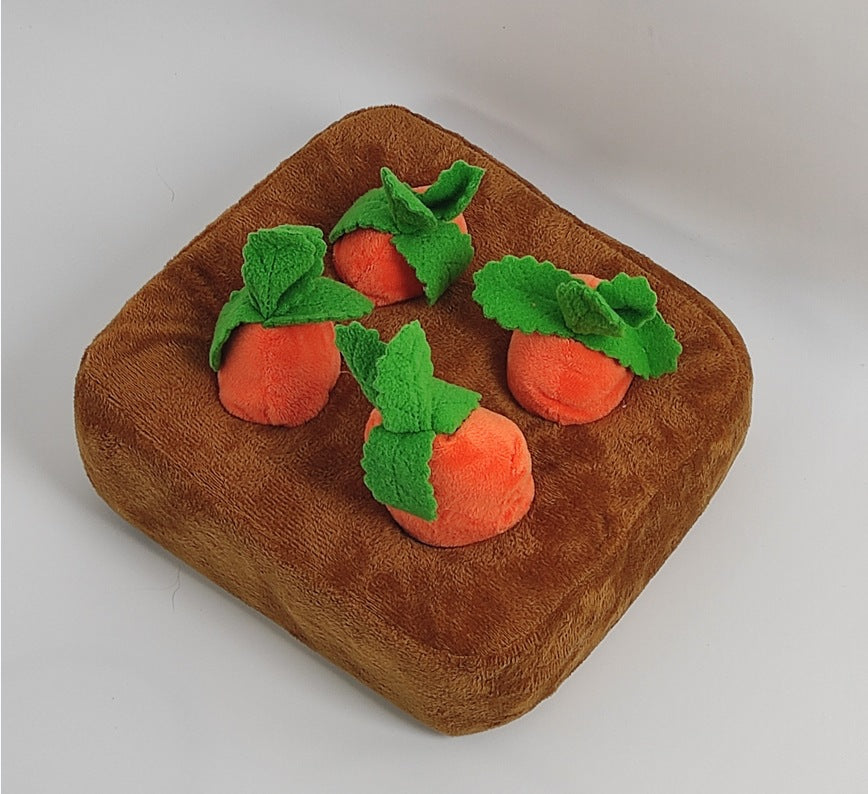 Plush Interactive Vegetable Field
