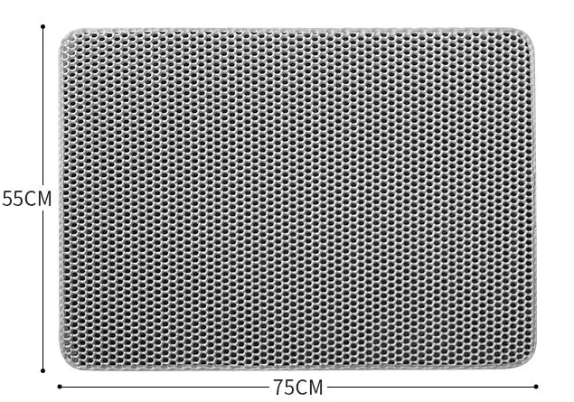 Double-Layer Litter Mat